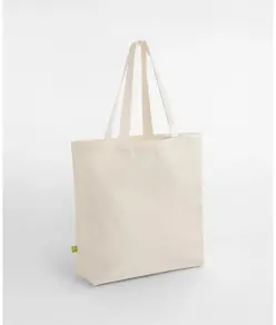 Borsa riutilizzabile maxi in cotone biologico EarthAware® Westford Mill