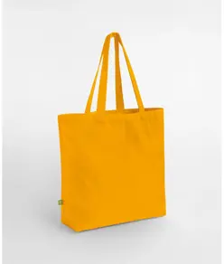 Borsa riutilizzabile maxi in cotone biologico EarthAware® Westford Mill