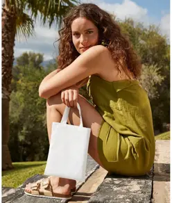 Borsa riutilizzabile per feste in cotone Westford Mill