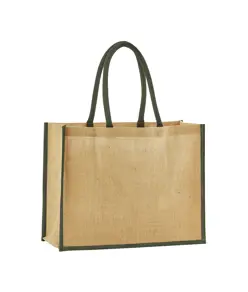 Borsa shopper classica in iuta naturale inamidata Westford Mill