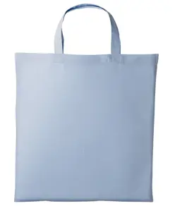 Borsa shopper in cotone con manici corti Nutshell
