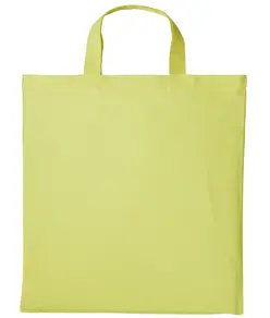 Borsa shopper in cotone con manici corti Nutshell