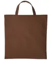 Borsa shopper in cotone con manici corti Nutshell