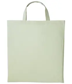 Borsa shopper in cotone con manici corti Nutshell