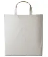 Borsa shopper in cotone con manici corti Nutshell