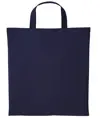 Borsa shopper in cotone con manici corti Nutshell