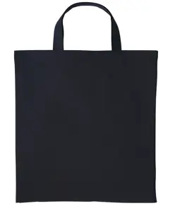 Borsa shopper in cotone con manici corti Nutshell