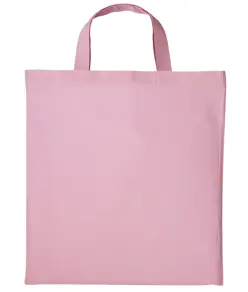 Borsa shopper in cotone con manici corti Nutshell