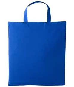 Borsa shopper in cotone con manici corti Nutshell