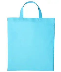 Borsa shopper in cotone con manici corti Nutshell