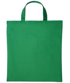 Borsa shopper in cotone con manici corti Nutshell