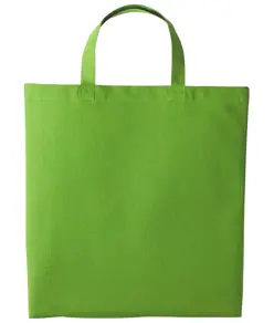 Borsa shopper in cotone con manici corti Nutshell