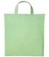Borsa shopper in cotone con manici corti Nutshell