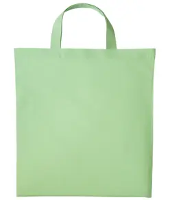 Borsa shopper in cotone con manici corti Nutshell