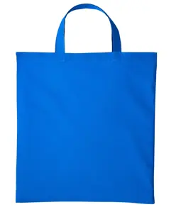 Borsa shopper in cotone con manici corti Nutshell