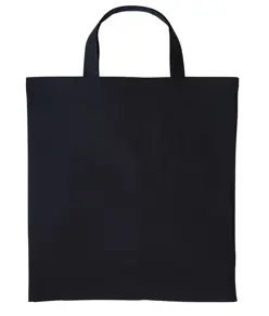 Borsa shopper in cotone con manici corti Nutshell