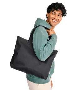 Borsa shopper in tela di cotone Comfort Colors