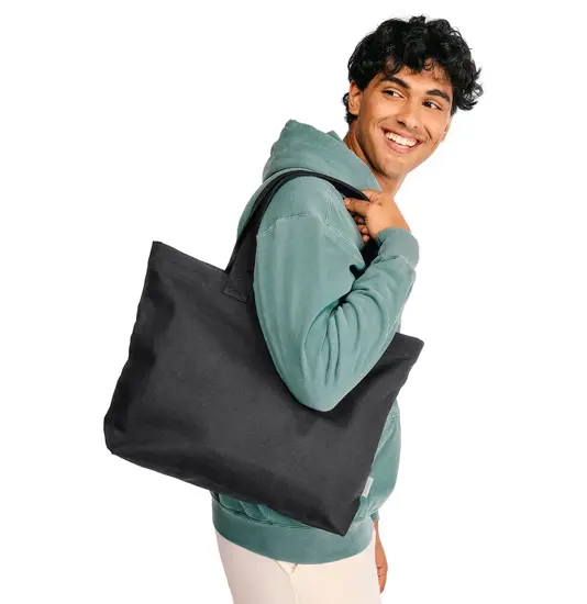 Borsa shopper in tela di cotone Comfort Colors