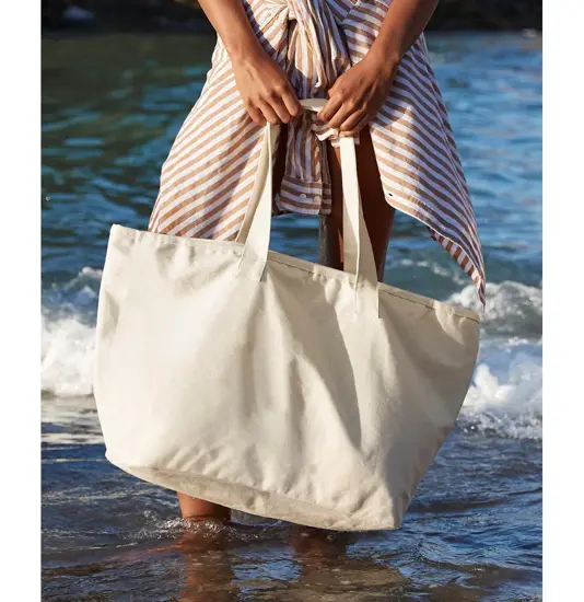 Borsa shopper oversize in tela resistente Westford Mill