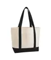Borsa shopper stile college in cotone biologico EarthAware® Westford Mill