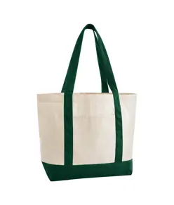 Borsa shopper stile college in cotone biologico EarthAware® Westford Mill
