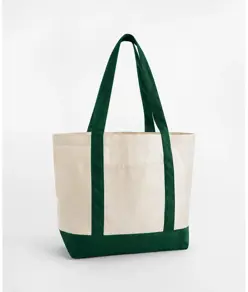 Borsa shopper stile college in cotone biologico EarthAware® Westford Mill