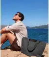 Borsa shopper tinta in capo Westford Mill