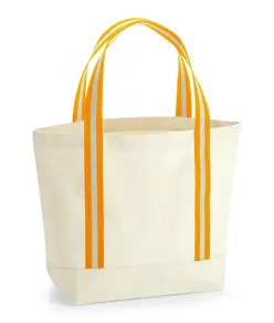 Borsa stile barca in cotone biologico EarthAware® Westford Mill