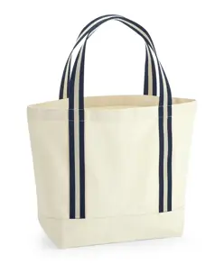 Borsa stile barca in cotone biologico EarthAware® Westford Mill
