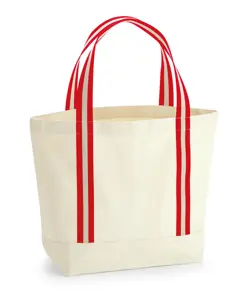 Borsa stile barca in cotone biologico EarthAware® Westford Mill