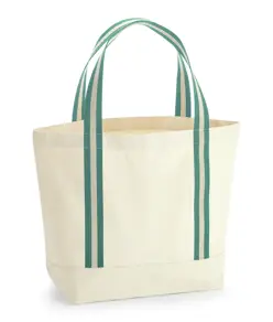 Borsa stile barca in cotone biologico EarthAware® Westford Mill