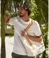 Borsa stile barca in cotone biologico EarthAware® Westford Mill