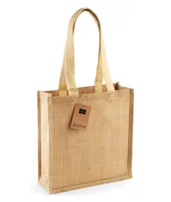 Borsa tote compatta in juta Westford Mill