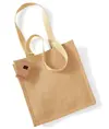 Borsa tote compatta in juta Westford Mill