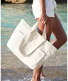 Borsa tote con doppio manico e tasca cargo Westford Mill