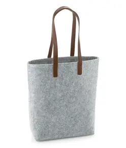 Borsa tote in feltro Premium Bagbase