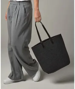 Borsa tote in feltro Premium Bagbase