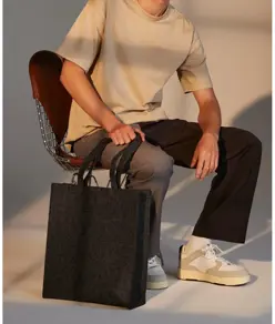 Borsa tote in feltro Bagbase