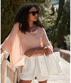 Borsa tote media Courtside Westford Mill