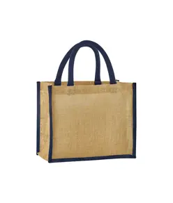 Borsa tote media in iuta naturale inamidata Westford Mill