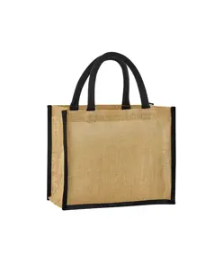 Borsa tote media in iuta naturale inamidata Westford Mill