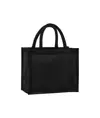 Borsa tote media in iuta naturale inamidata Westford Mill
