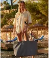 Borsa tote oversize in tela Westford Mill