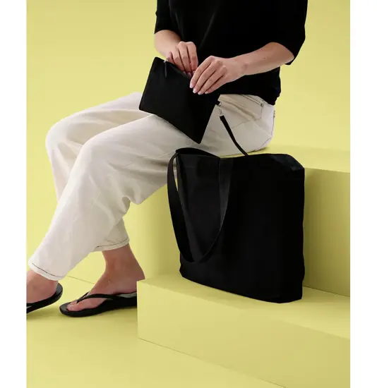 Borsa tote riciclata Cruise con borsellino staccabile Nutshell