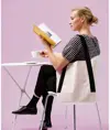 Borsa tote riciclata Dakota con manici a contrasto Nutshell