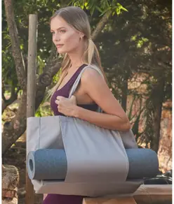 Borsa yoga EarthAware® in cotone biologico Westford Mill