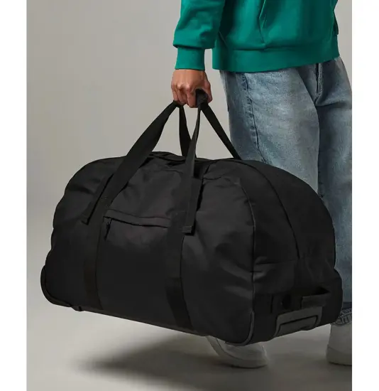 Borsone trolley classico con ruote Bagbase
