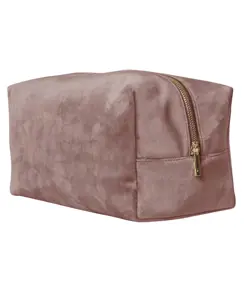 Bustina beauty/accessori in velluto Bagbase
