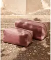 Bustina beauty/accessori in velluto Bagbase
