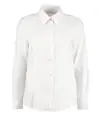 Camicetta da lavoro Oxford da donna a maniche lunghe (taglio sagomato) Kustom Kit